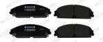 FERODO Set Placute Frana, Frana Disc Fdb4078 Chrysler 200/300C Dodge Charger (FDB4078)