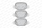 FERODO Set Placute Frana, Frana Disc Fdb4459 Fiat 500/500 C/500L (FDB4459)