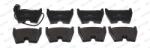 FERODO Set Placute Frana, Frana Disc Fdb5023 Audi A3/Q3/Tt (FDB5023)