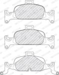 FERODO Set Placute Frana, Frana Disc Fdb5101 Audi A5/A6 C8/A7 (FDB5101)