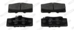 FERODO Set Placute Frana, Frana Disc Fdb797 Foton Tunland Great Wall Safe/Safe F1 (FDB797)