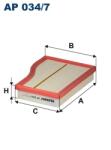FILTRON Filtru Aer Ap034/7 Mercedes-Benz A-Class/B-Class/Cla/Cla Shooting Brake/Gla/Glb (AP034/7)