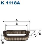 FILTRON Filtru, Aer Habitaclu K1118A Audi A8 D3 (K1118A)