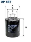 FILTRON Filtru Ulei Op587 Ford Asia & Oceania Freda Galloper Galloper Hyundai H-1/H100 (OP587)