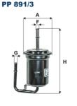FILTRON Filtru Combustibil Pp891/3 Mazda Mx-5 Ii (PP891/3)