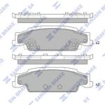 Hi-Q Set Placute Frana, Frana Disc Sp2249 Cadillac Cts (SP2249)