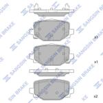 Hi-Q Set Placute Frana, Frana Disc Sp4367 Infiniti Qx50 Ii (SP4367)