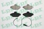 LPR Set Placute Frana, Frana Disc 05P462 Fiat Cinquecento/Panda/Punto/Seicento / 600 (05P462)