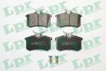 LPR Set Placute Frana, Frana Disc 05P868 Citroën C2 Peugeot 1007/307 (05P868)