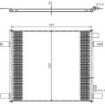 NRF Condensator, Climatizare 350505 Daf Cf/Cf 65/Lf/Lf 45/Lf 55 (350505)