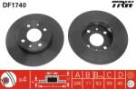 TRW Disc Frana Df1740 Alfa Romeo 155/33 Fiat Cinquecento/Punto/Seicento / 600 (DF1740)