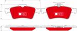 TRW Set Placute Frana, Frana Disc Gdb1621Dte Cadillac Bls/Cts Chevrolet Vectra (GDB1621DTE)
