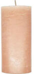 Arôme Lumânare rustică 7x15cm Roșu coral simplu