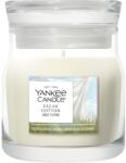  Lumânare Yankee Clean Cotton Signature mică