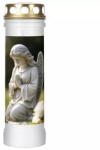 BISPOL Lumânări cimitir din plastic, lampă funerară, requiem, 60 llgart, 340 g