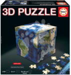 Educa Cub puzzle Worldmap 3D Educa 216 piese pentru copii de la 8 ani (EDU20712)