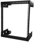 StarTech StarTech. com 12U Falra Szerelhető Rack Szekrény - Fekete (RK12WALLO)