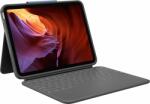 Logitech Rugged Folio Ultra-protective keyboard case with Smart Connector for iPad (10th gen) - Oxford Grey - UK (920-011206) - pepita
