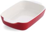 KitchenAid Tava de copt KitchenAid din ceramica cu capac din bambus, 20 cm, rosu (74037821)