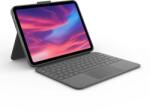  Tablet és Billenytyűzet Tok Logitech Combo Touch Spanyol Qwerty Szürke (920-011439)