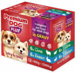 Premium Dog Plus alutasak bárány-nyúl 12x100gr - origopet