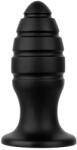 BUTTR Dop Anal BUTTR Aftershock Huge Explosive, PVC, Negru, 23 cm