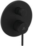 Ideal Standard Ceraline kád és zuhany csaptelep süllyesztett fekete A8567XG (A8567XG)