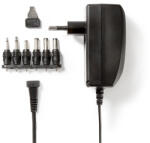 Nedis ACPA007 univerzális AC-DC tápegység, állítható 3V-12V, 2, 25A, 27W, 6 cserélhetó táp dugó (ACPA007)