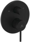 Ideal Standard Ceraline kád és zuhany csaptelep süllyesztett fekete A8568XG (A8568XG)