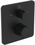 Ideal Standard Ceratherm kád és zuhany csaptelep süllyesztett z termosztáttal fekete A8587XG (A8587XG)