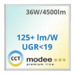 Modee LED panel (595 x 595 mm) 36W - Philips tápegység - 3CCT, 125lm/W, UGR (MPL-BP5953CCT36W125UGR19)
