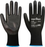 Portwest A195 / Mănuși cu strat de PU, tactile - negre, XS (A195K8RXS)