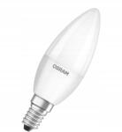 OSRAM Led gyertya izzó E14 7, 5W semleges fehér 806lm tejüveg Osram Ledvance (OSRVALU3110)