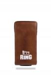 Ring Edzőtárcsa egyenes 60 x 30 x 15 cm bőr barna (RT-60S)