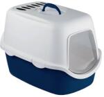 Stefanplast Cathy Filter fedett macskatoalett szűrővel 56×40×40cm királykék /fehér