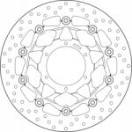 Brembo Féktárcsa Honda CBR1000RR 78B40876