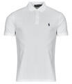 Ralph Lauren Rövid ujjú galléros pólók SLIM FIT RUGALMAS STRETCH MESH PAMUT POLÓING Fehér EU XXL