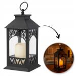 Ecarla LED-es dekorációs lampion gyertya utánzattal 14 x 30 cm LAMP56WZ2 (LAMP56WZ2)