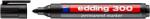 edding Permanens marker "300", fekete, 1, 5-3 mm, hegyes hegy, Edding (ed-2220)
