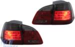 KITT Lightning LED hátsó lámpák BMW 5-ös E61 Touring (2004-03.2007) piros-füst (TLBME60RS)
