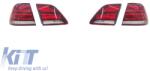  LED tail lights kit with look W166 15-19 suitable for Mercedes ML W166 2011-2015, red base, left and right (ABTLM6044608)