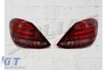 KITT EU Full LED hátsó lámpák Mercedes C-osztály W205 Limousine (2014-2018) modellhez (TLMBW205FLTL)