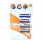 Gillette Eredeti pengebetét Gillette Fusion 5 Sport borotvához 4 db (Gillette FUSION5 SPORT 4 szt)