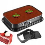  Téglalap Alakú Sajttorta Sütőforma Tiramisuhoz 39*28*8CM (bln758hp1)