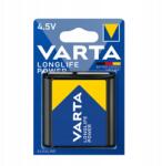 VARTA Longlife Power alkáli elemek, 3LR12 típusú, 4, 5 V (04912121411)