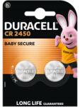 Duracell Lítium Pasztilla Akkumulátor DL Cr 2450 3V 2 db Eredeti (DL24502BL)