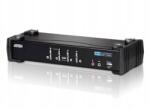ATEN 4-portos Usb DVI/Audio Kvmp kapcsoló CS1764-AT-G (CS1764A)