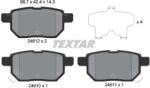 TEXTAR set placute frana, frana disc TEXTAR 2461001 (2461001)