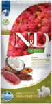 N&D 2x7kg Farmina N&D Quinoa Skin & Coat Medium/Maxi kacsa, kókusz & kurkuma száraz kutyatáp