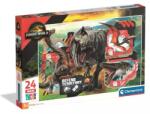 Clementoni Clementoni: Jurassic World maxi puzzle - set de 24 piese (24835) Puzzle